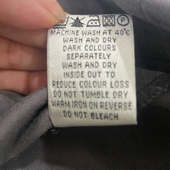 Pacsun mini skirt distress hem size 27 - Picture 7 of 9